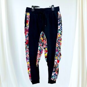 NBA Basketball Multi Team Sweatpants/joggers Black Size S